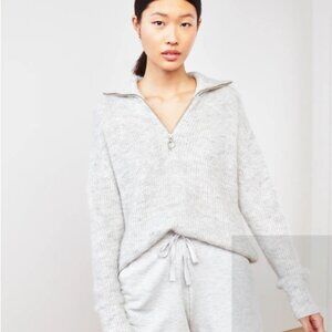 Quince Baby Alpaca-Wool Quarter Zip